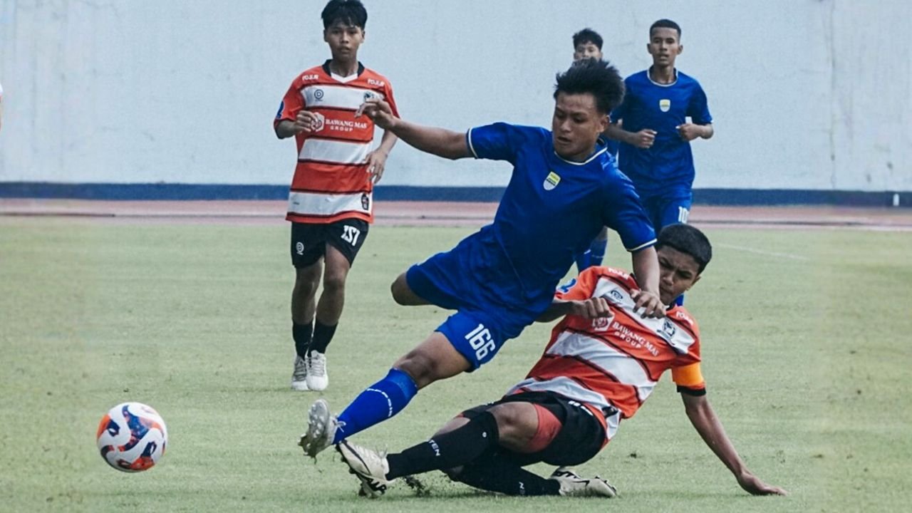 Meski Dominan, Persib U-16 Harus Puas Berbagi Poin dengan Madura United